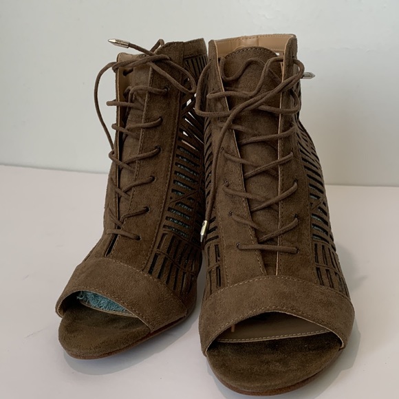 Sam Edelman brown lace up sandals size 8.5 - Picture 6 of 8